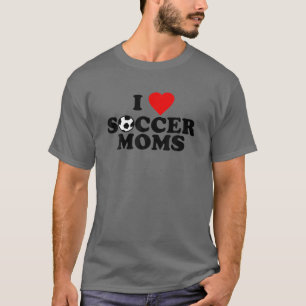 Camiseta Eu adoro Mães de futebol