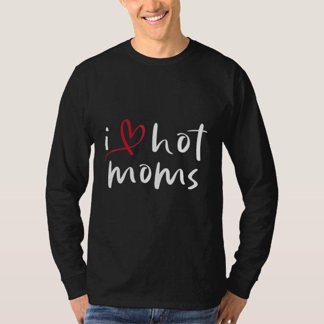 Camiseta Eu Adoro Mães Gostosas 2 (Frente)