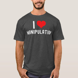 Camiseta Eu Adoro Manipulação No Coração Manipulação Engraç