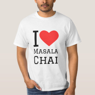 Camiseta Eu adoro masala chai