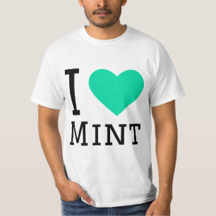 Camiseta Eu adoro menta