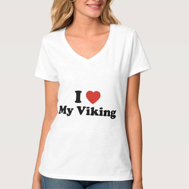 Camiseta Eu Adoro Minha Viking (Frente)
