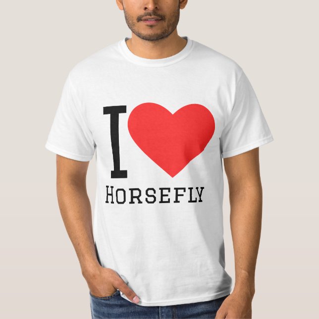 Camiseta Eu adoro mosca-da-orelha (Frente)