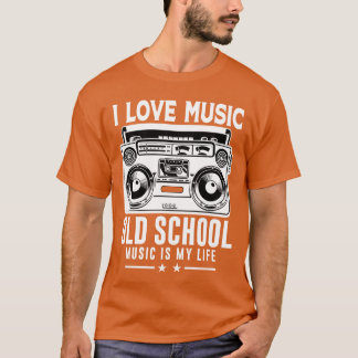 Camiseta Eu Adoro Música Antiga Escola Música É Minha Famíl