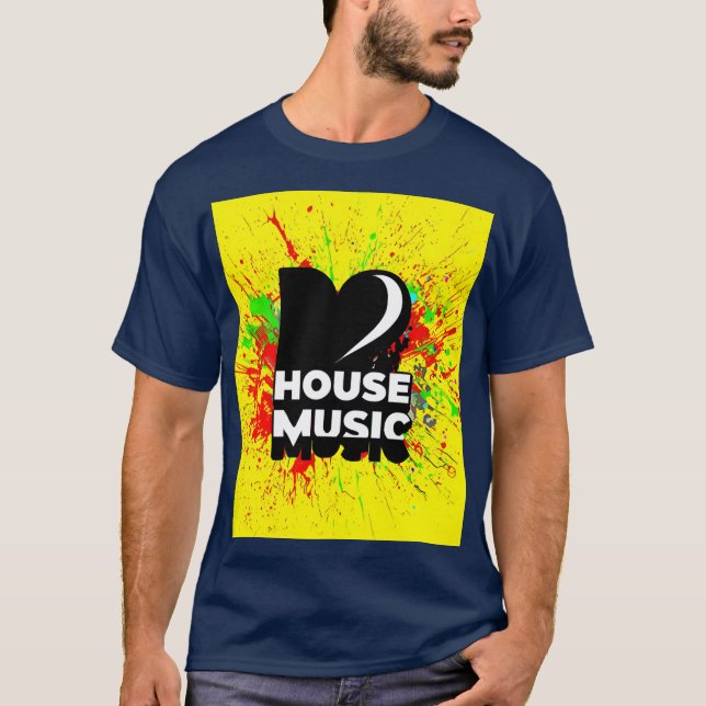 Camiseta Eu adoro música caseira (Frente)