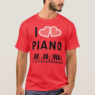 Camiseta Eu adoro música piano (3)