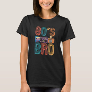 Camiseta Eu Adoro O anos 80, Irmão, A Menina De anos 80.