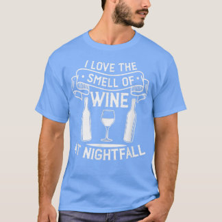 Camiseta Eu Adoro O Cheiro Engraçado Bebendo Noturno Para U