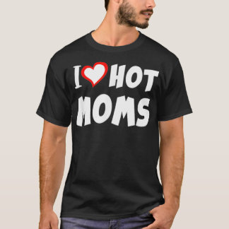 Camiseta Eu adoro o Dia de as mães de Dia de os namorados d
