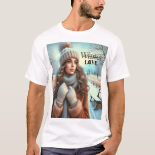 Camiseta Eu adoro o inverno