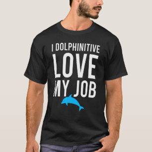 Camiseta Eu Adoro O Meu Trabalho Biólogo Marinho Pun J