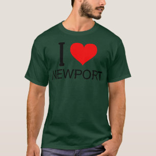 Camiseta Eu adoro o newport
