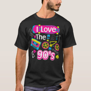 Camiseta Eu adoro o Rico milenar bonito dos anos 90.