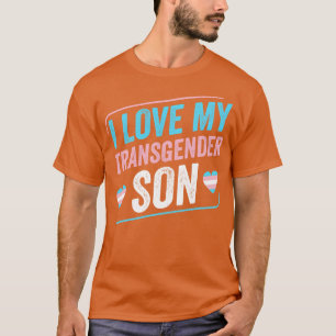 Camiseta Eu adoro o transgênero Son Trans Orgulho Transgêne