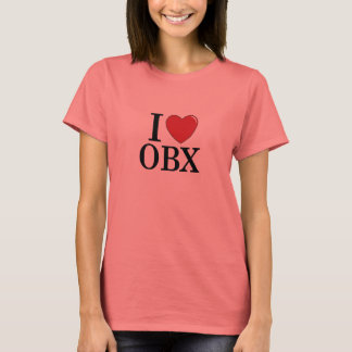 Camiseta Eu adoro OBX - Bancos Externos