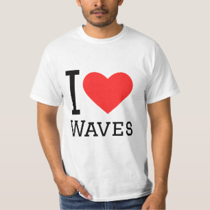 Camiseta Eu adoro ondas