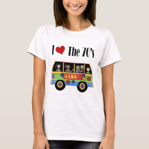 Camiseta Eu adoro os anos 70