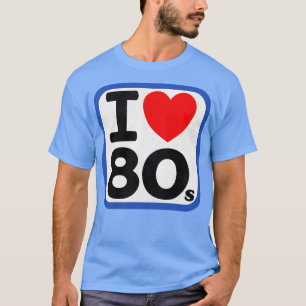 Camiseta Eu adoro os anos 80