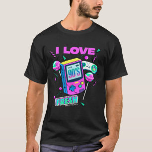 Camiseta Eu adoro os anos 90, Retro feito nos anos 90