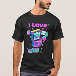Camiseta Eu adoro os anos 90, Retro feito nos anos 90