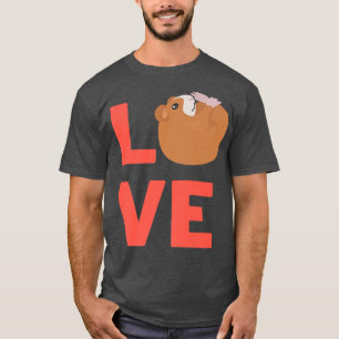 Camiseta Eu adoro os donos e Amantes de os animais de anima