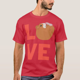 Camiseta Eu adoro os donos e Amantes de os animais de anima