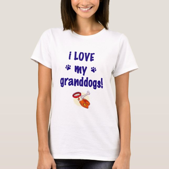 Camiseta Eu adoro os meus granões! (Frente)