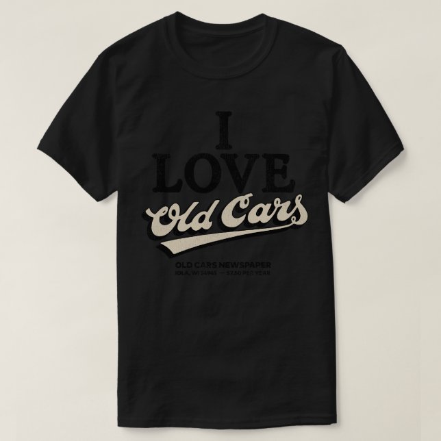Camiseta Eu adoro os velhos (Frente do Design)