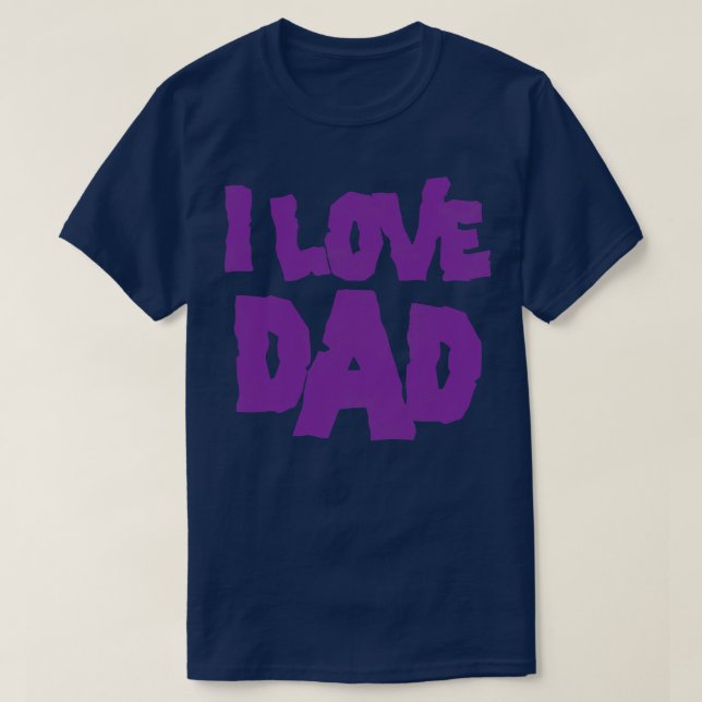 Camiseta Eu adoro Pai (Frente do Design)