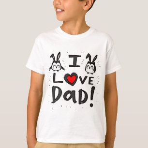 Camiseta Eu adoro Pai