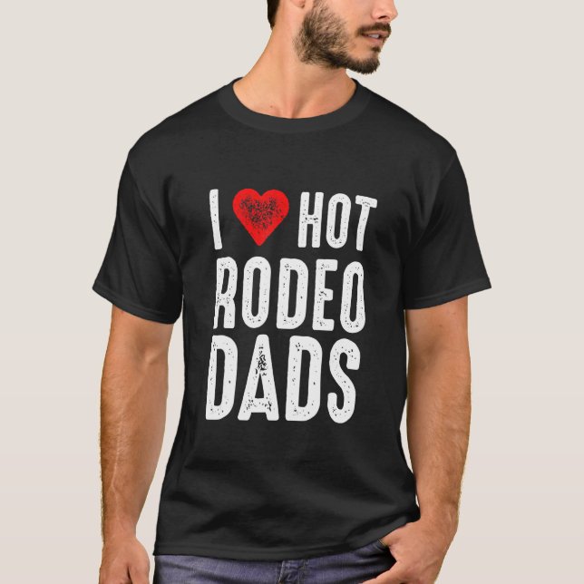 Camiseta Eu adoro Pais do Hot Rodeo (Frente)