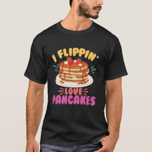 Camiseta Eu Adoro Pancake Café da Manhã