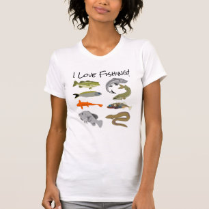 Camiseta Eu Adoro Pescar