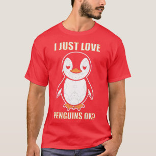 Camiseta Eu Adoro Pinguins1