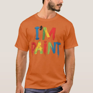 Camiseta Eu Adoro Pintura com os Dedos, Estou Pintando Casa