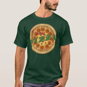 Camiseta Eu Adoro Pizza