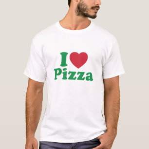 Camiseta Eu Adoro Pizza