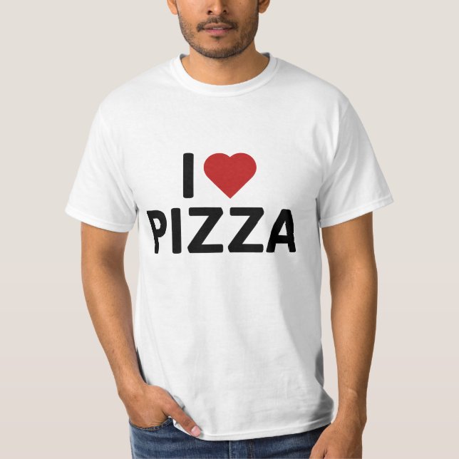 Camiseta Eu Adoro Pizza (Frente)