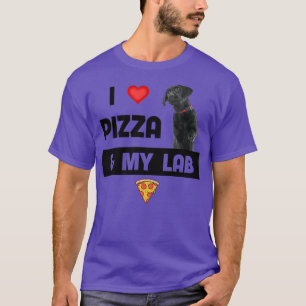 Camiseta Eu Adoro Pizza E Meu Queijo Pepperoni Preto