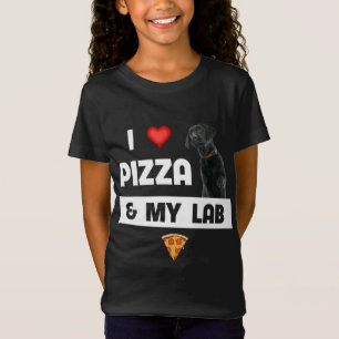 Camiseta Eu Adoro Pizza E Meu Queijo Pepperoni Preto