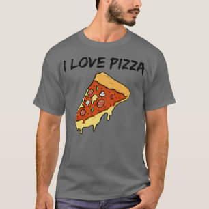 Camiseta Eu Adoro Pizzaa Pedra De Pizza Cheesy E Juicylover