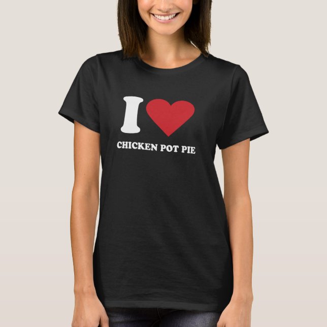 Camiseta Eu adoro POTE de FRANGO... (Frente)