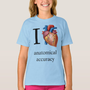 Camiseta Eu Adoro Precisão Anatômica