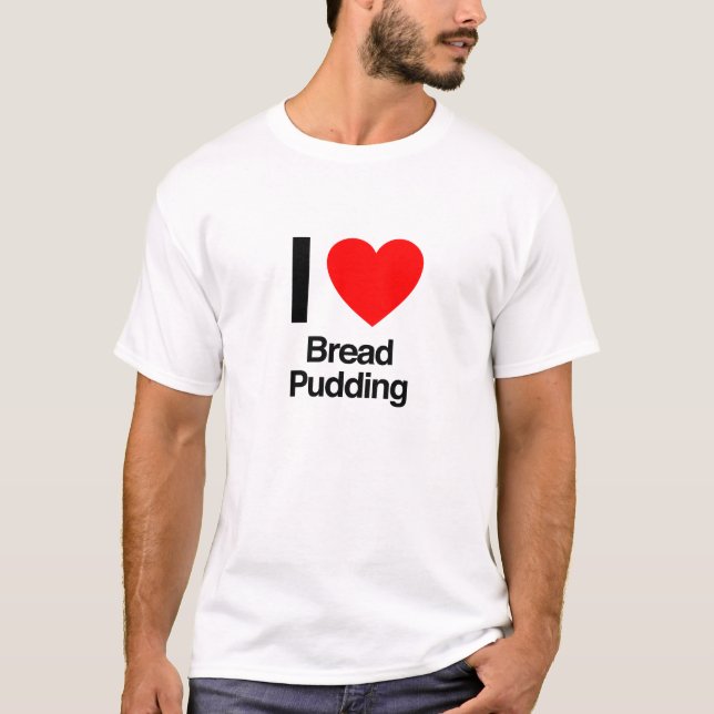 Camiseta eu adoro pudim de pão (Frente)