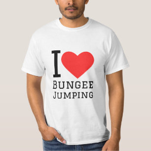 Camiseta Eu adoro pular de bungee