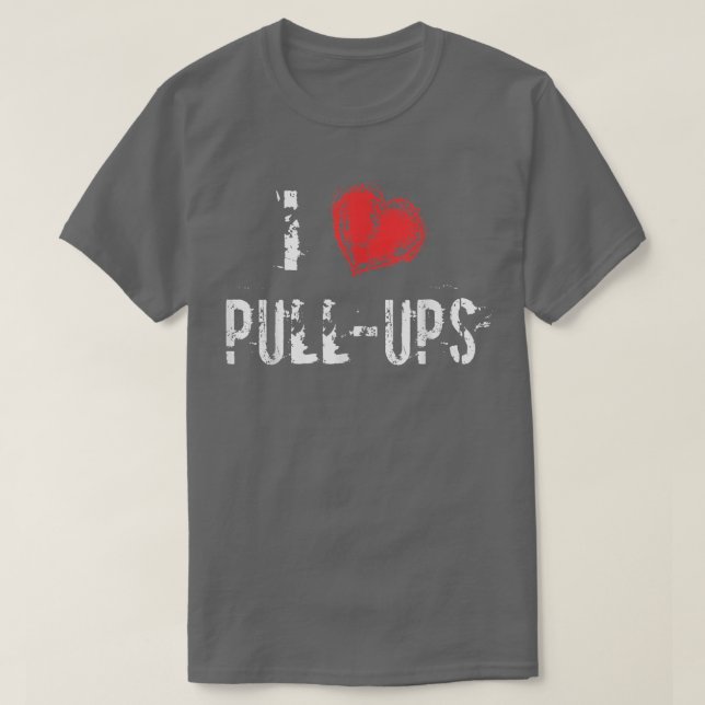 Camiseta Eu Adoro PullUps Workout T (Frente do Design)