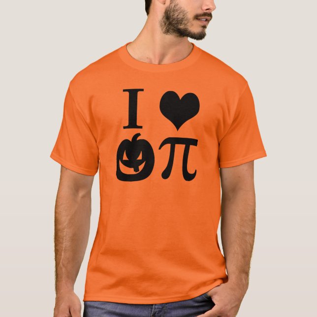 Camiseta Eu Adoro Pumpkin Pi (Frente)