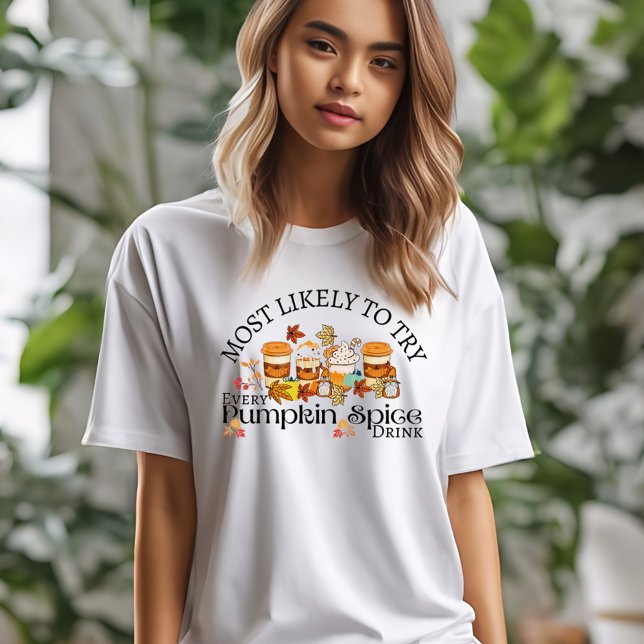Camiseta Eu adoro Pumpkins Spice Bebe T-Shirt da Mulher (Criador carregado)