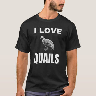 Camiseta Eu adoro Quails