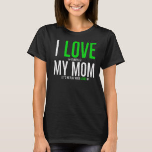 Camiseta Eu Adoro Quando A Mãe Me Deixa Brincar Videos game